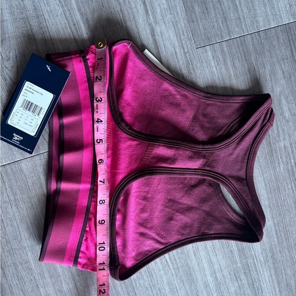 Reebok Pink and Purple Sports Bra - Picture 3 of 4